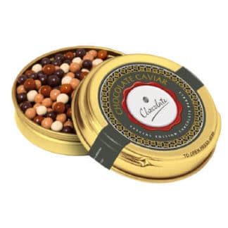 BH0755 Gold Caviar Tin – Special Edition Chocolate Pearls